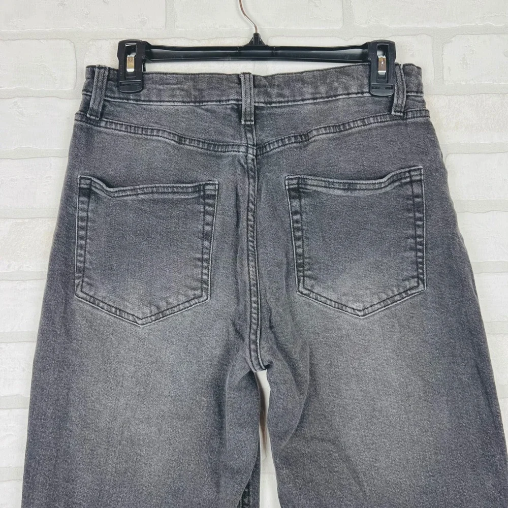 Wild‎ Fable Girls Size 10 (14-16) Black High Rise Mom Jeans